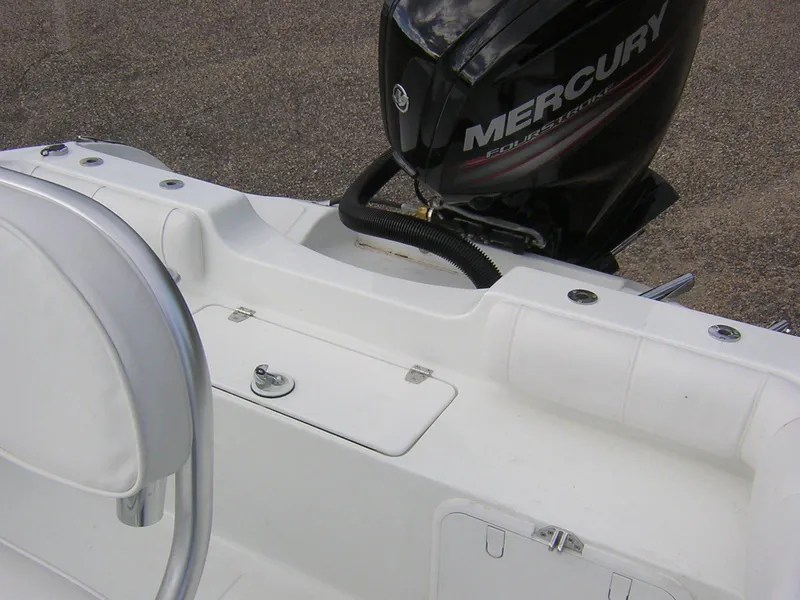 Slide: The Image of 2017 Glasstream 192 CC boat with Mercury outboard motor. - 13