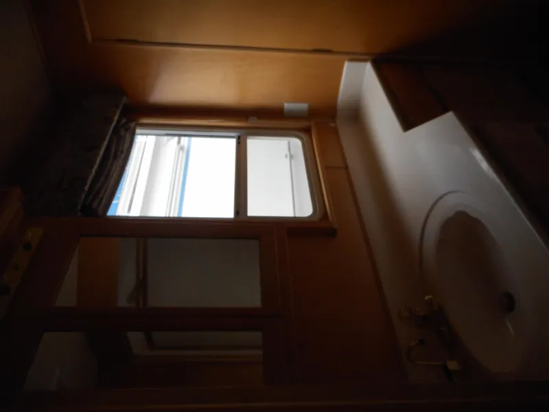 Slide: The Image of Bathroom interior of a 2003 Stardust Cruisers Summer Haven Trip 33 houseboat. - 10