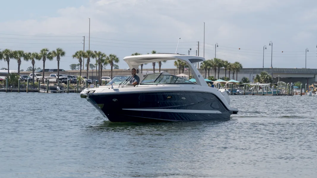 Slide: The Image of Sea Ray SLX 310 Outboard 2026 - 2