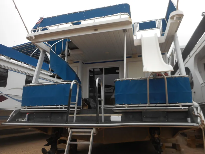 Slide: The Image of 2003 Stardust Cruisers Summer Haven Share #34 & 35 houseboat with slide and upper deck. - 5