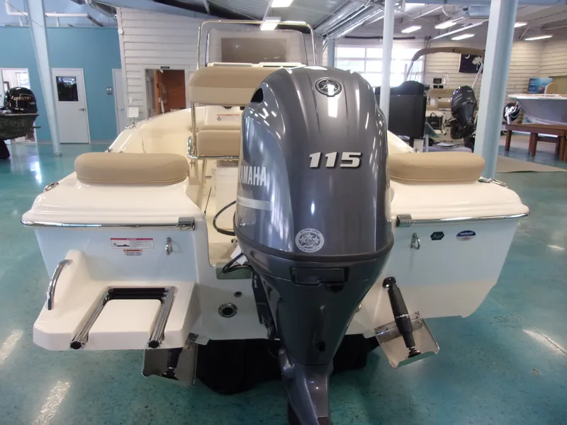 Slide: The Image of Interior of Grady-White Freedom 235 boat, model year 2026. - 5