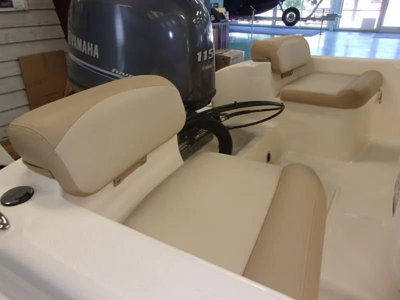 Slide: The Image of Interior of Grady-White Freedom 235 boat, model year 2026. - 6