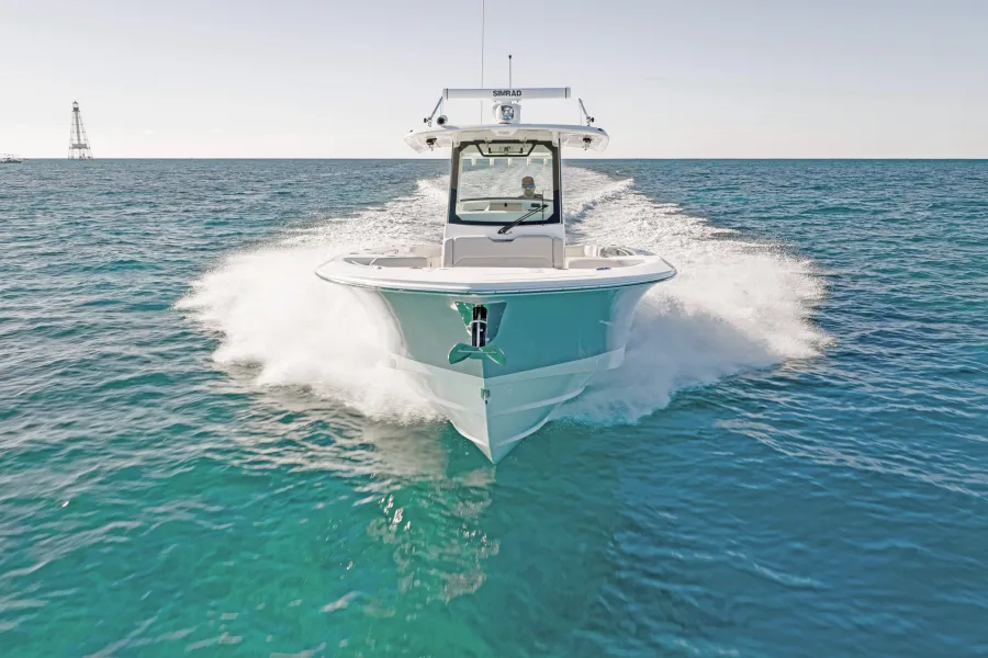 Slide: The Image of Boston Whaler 330 Outrage 2026 - 2