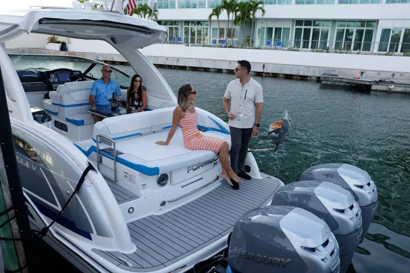 Slide: The Image of Formula 350 Crossover Bowrider 2024 - 2