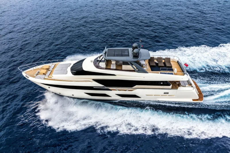 Slide: The Image of Ferretti 920 2027 - 1