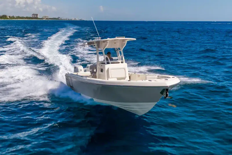 Slide: The Image of Sea Born LX27 Center Console 2027 - 3
