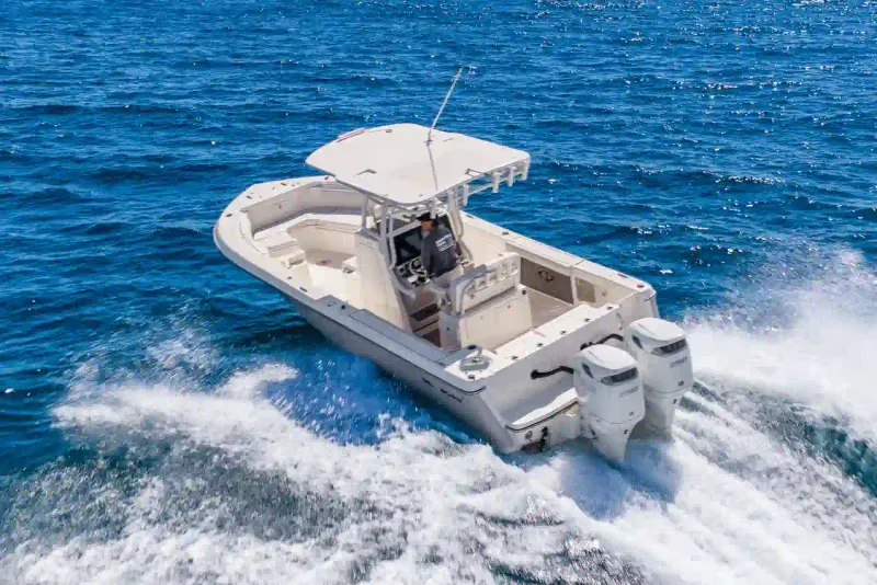 Slide: The Image of Sea Born LX27 Center Console 2027 - 5