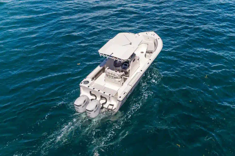 Slide: The Image of Sea Born LX27 Center Console 2027 - 12