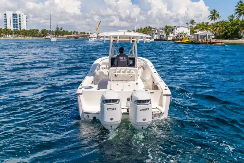 Slide: The Image of Sea Born LX27 Center Console 2027 - 11