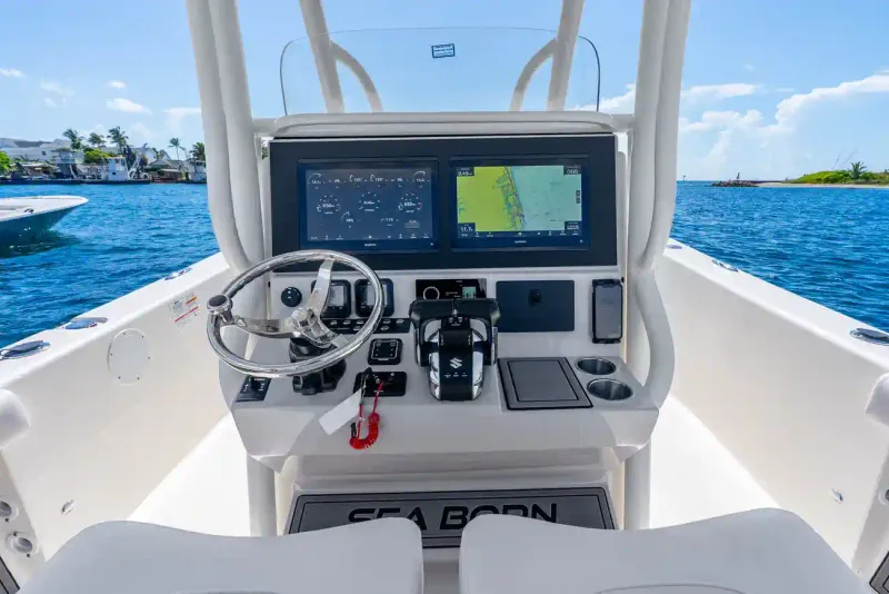 Slide: The Image of Sea Born LX27 Center Console 2027 - 23