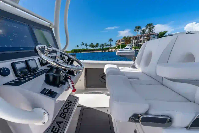 Slide: The Image of Sea Born LX27 Center Console 2027 - 25