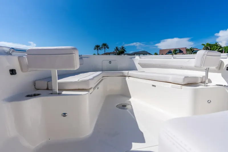 Slide: The Image of Sea Born LX27 Center Console 2027 - 15