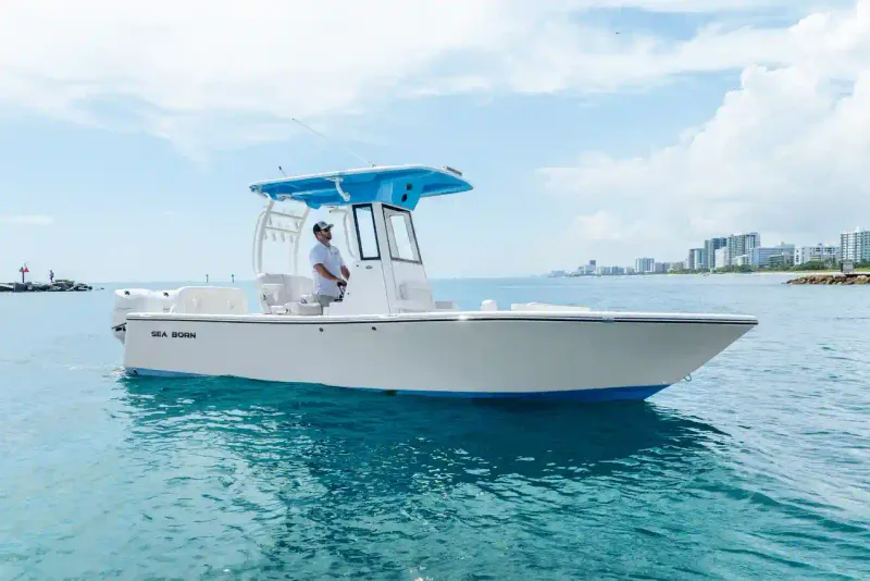 Slide: The Image of Sea Born LX24 Center Console 2027 - 14