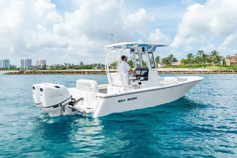 Slide: The Image of Sea Born LX24 Center Console 2027 - 16