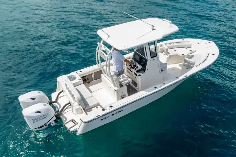 Slide: The Image of Sea Born LX24 Center Console 2027 - 17