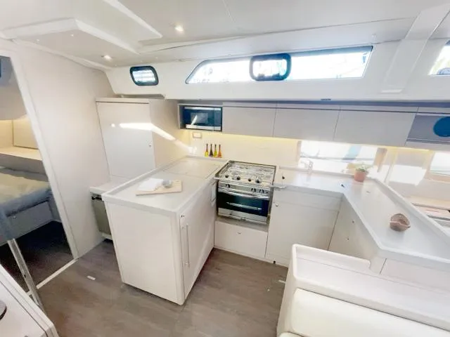 Slide: The Image of 2024 Beneteau 51.1 - Galley - 12