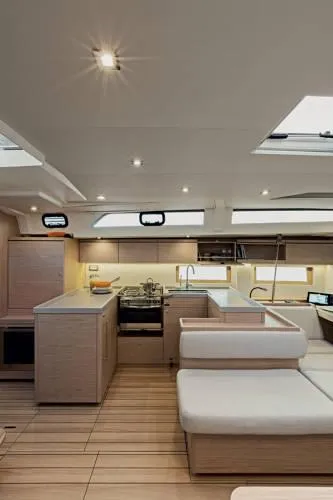 Slide: The Image of 2024 Beneteau 51.1 - Galley - 19