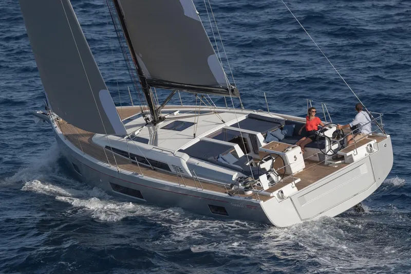 Slide: The Image of 2024 Beneteau 51.1 - Cockpit view - 7