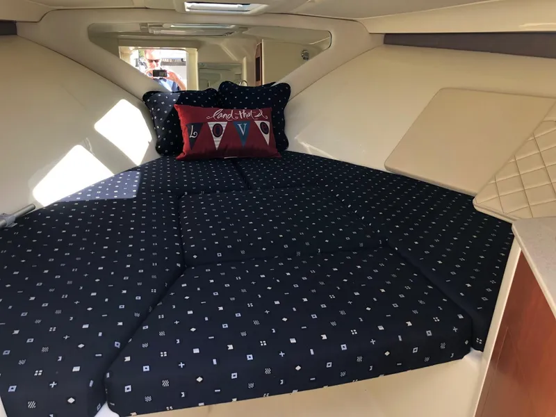 Slide: The Image of Forward Berth w/Coordinated Cabin Fabrics - 10