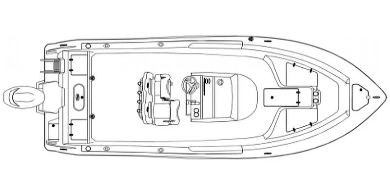 Slide: The Image of Key West Family Sportsman 239FS 2025 - 1