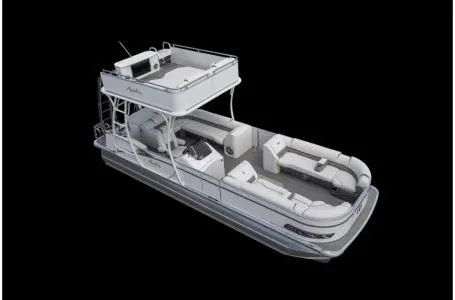 Slide: The Image of 2021 Avalon Catalina Platinum Cruise Funship 25' with 250HP Mercury. - 2