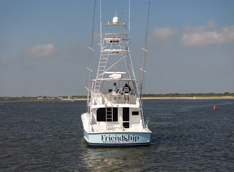 Slide: The Image of Hatteras 55 Convertible 2001 - 6