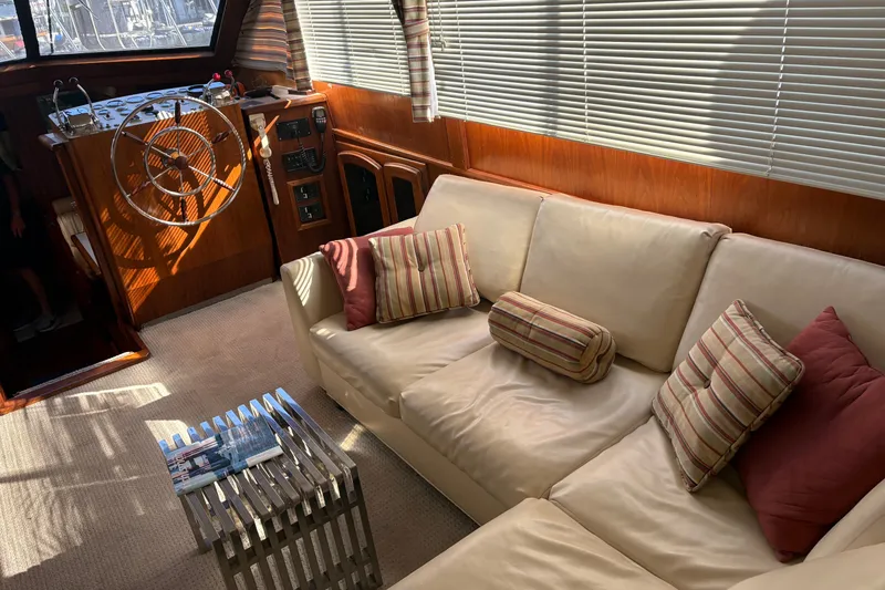Slide: The Image of Californian 53 Cockpit Motor Yacht 1987 - 2