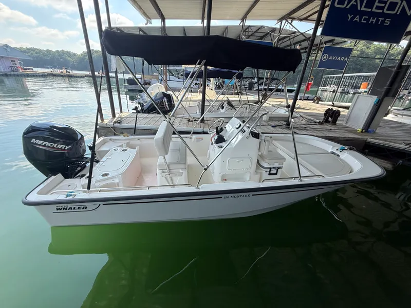 Slide: The Image of Boston Whaler 150 Montauk 2026 - 1