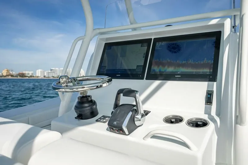 Slide: The Image of Yellowfin 36 Center Console 2023 - 25