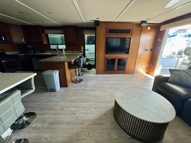 Slide: The Image of Luxurious interior of 2013 Bravada Bella Luna Trip #16 with modern kitchen and living area. - 6