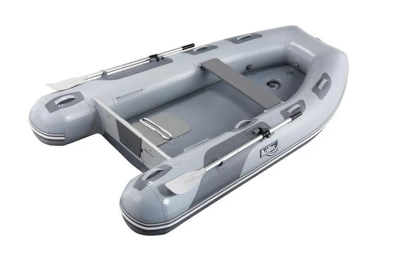 The Image of 2024 Achilles LSI-310E inflatable boat with oars, grey color - 1