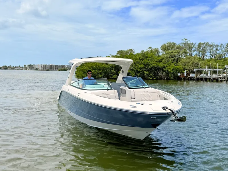 Slide: The Image of Sea Ray SLX 310 Outboard 2026 - 2