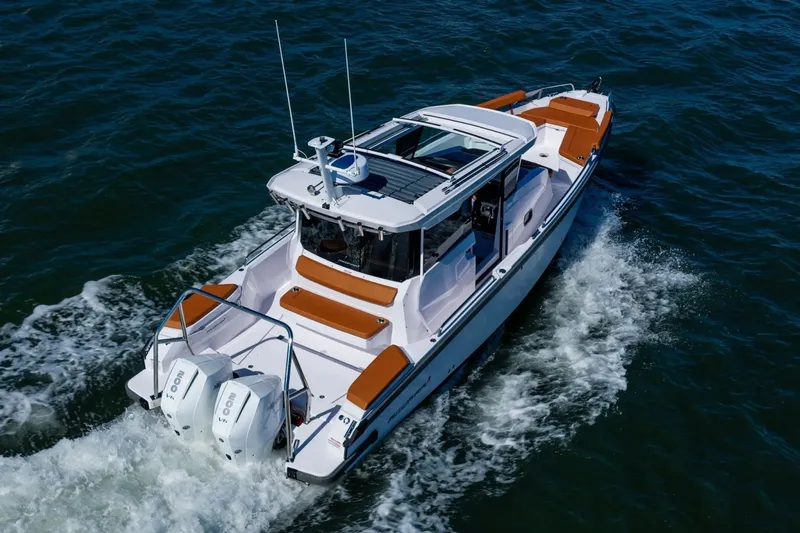 Slide: The Image of Axopar 29 XC Cross Cabin 2026 - 7
