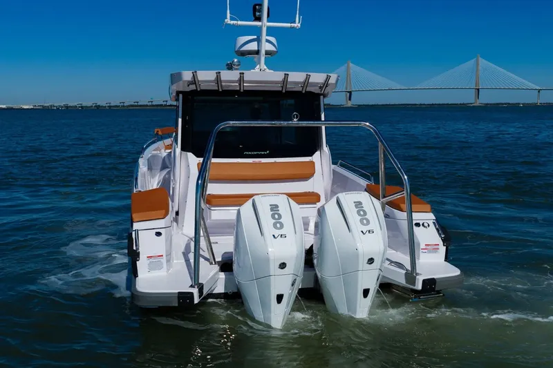 Slide: The Image of Axopar 29 XC Cross Cabin 2026 - 8