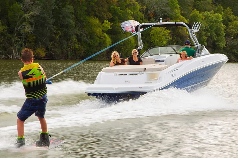 Slide: The Image of Bayliner VR6 Bowrider 2023 - 2