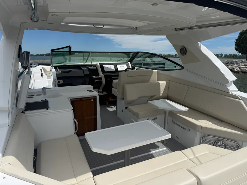 Slide: The Image of Cruisers 38 GLS Outboard 2027 - 2