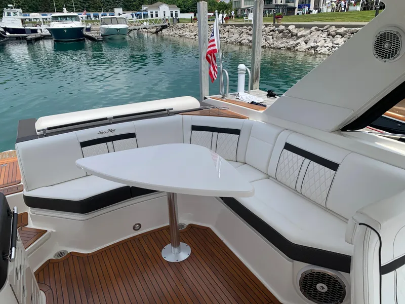 Slide: The Image of Cockpit seating w/table - 28