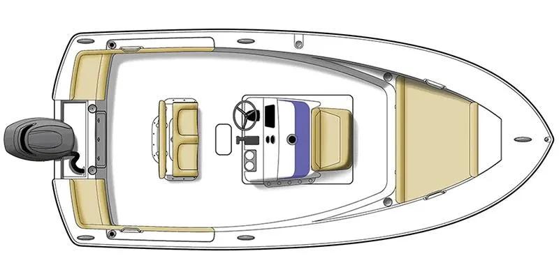 Slide: The Image of Scout Boat Company Sportfish 195 2026 - 1