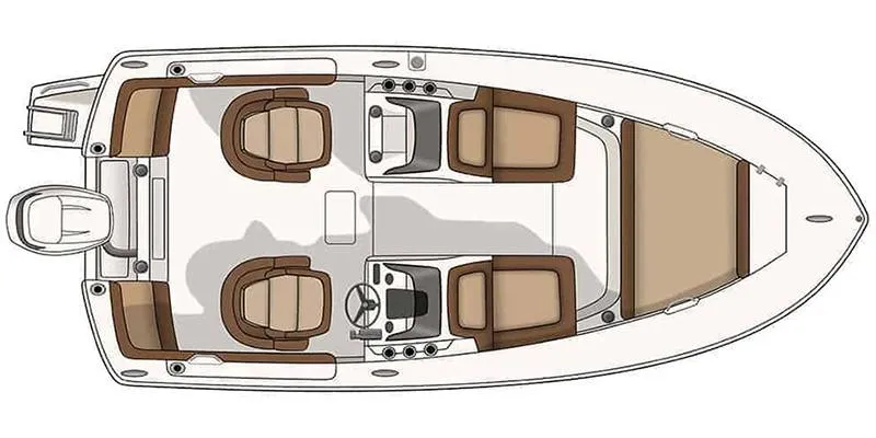 Slide: The Image of Scout Boat Company Dorado 195 Sport 2026 - 1