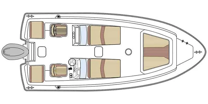 Slide: The Image of Scout Boat Company Dorado 175 Sport 2026 - 1