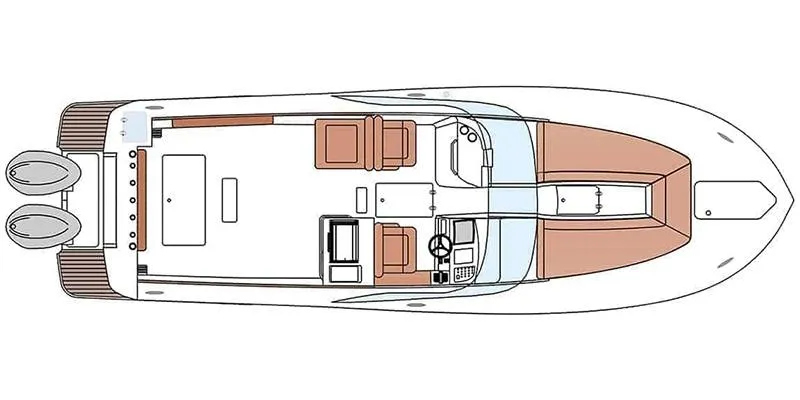 Slide: The Image of Scout Boat Company Dorado 255 2026 - 1