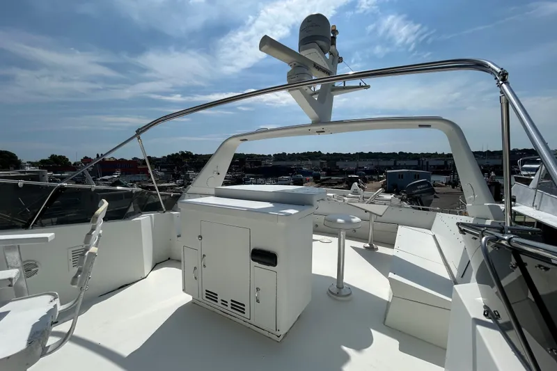 Slide: The Image of Hatteras 70 Cockpit Motor Yacht 1991 - 63