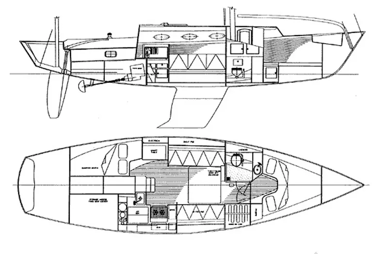 Slide: The Image of Alerion 38 Express 1998 - 20