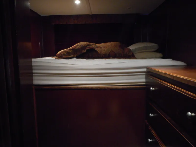 Slide: The Image of Wooden door in a room with brown walls, 2008. - 17