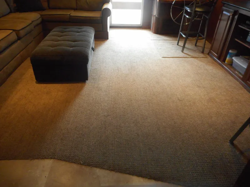 Slide: The Image of Deck area of a 2008 Sharpe Kohala Sun Trip boat with tables and chairs. - 35