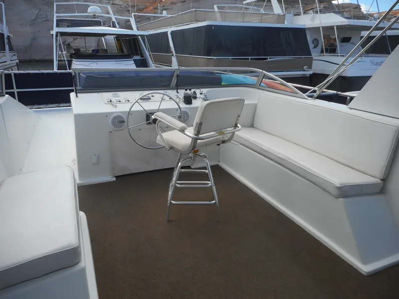 Slide: The Image of Interior of a 2008 Sharpe Kohala Sun Trip boat. - 47