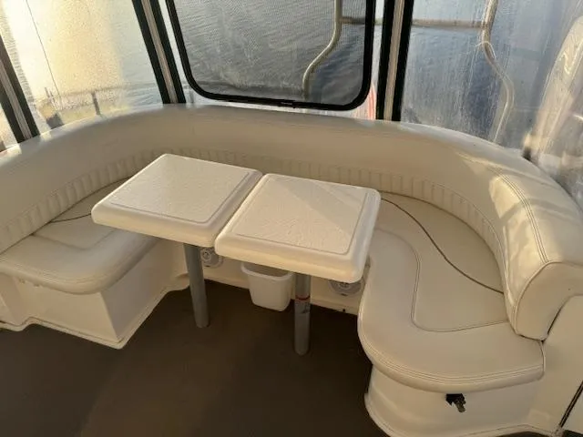 Slide: The Image of Luxurious seating area on 2000 Cruisers Yachts 4450 Express Motor Yacht. - 19
