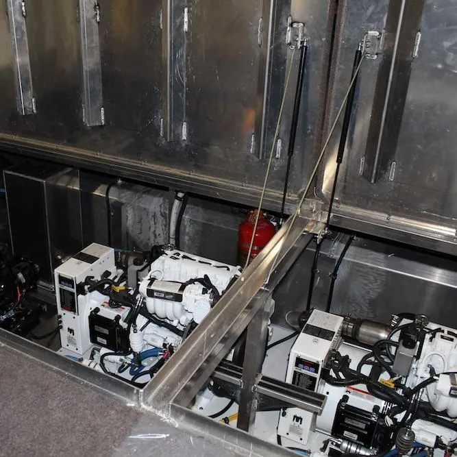 Slide: The Image of Engine compartment of a 2014 Bravada Infinity Trip #1 boat. - 20