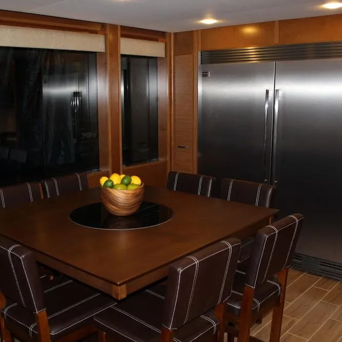 Slide: The Image of Modern kitchen in Bravada Infinity Trip #1 2014 with large fridge and dining table. - 7
