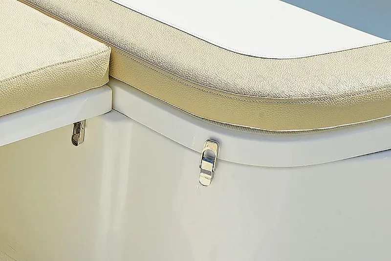 Slide: The Image of Close-up of seating on 2023 NauticStar 28 XS Offshore boat. - 25